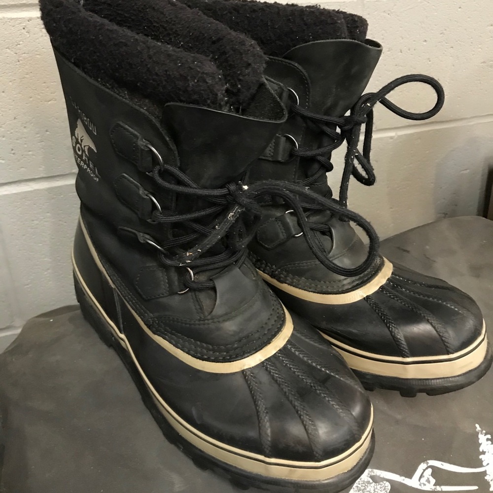 Sorel Caribou Winter Boots - Black